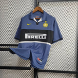 Inter Milan 1998/99 Third Jersey – Retro Version – Blue