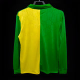 Manchester United 1992/94 Third Jersey – Long Sleeve – Retro Version – Green/Yellow