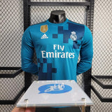 Real Madrid 2017/18 Third Jersey – Long Sleeve – Retro Version