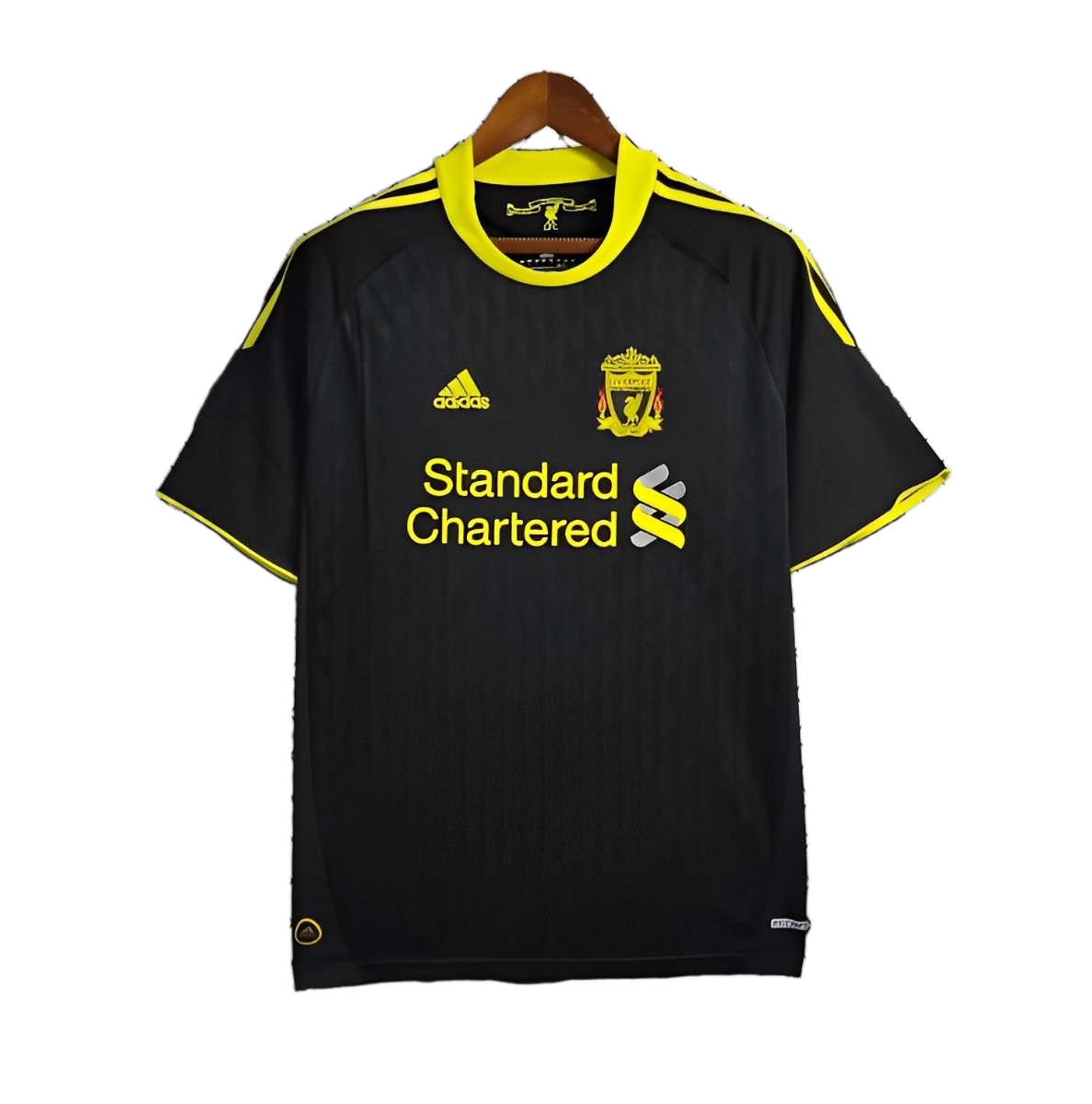 Liverpool 2010/11 Third Jersey – Retro Version – Black