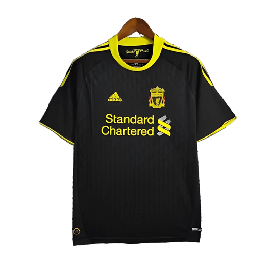 Liverpool 2010/11 Third Jersey – Retro Version – Black