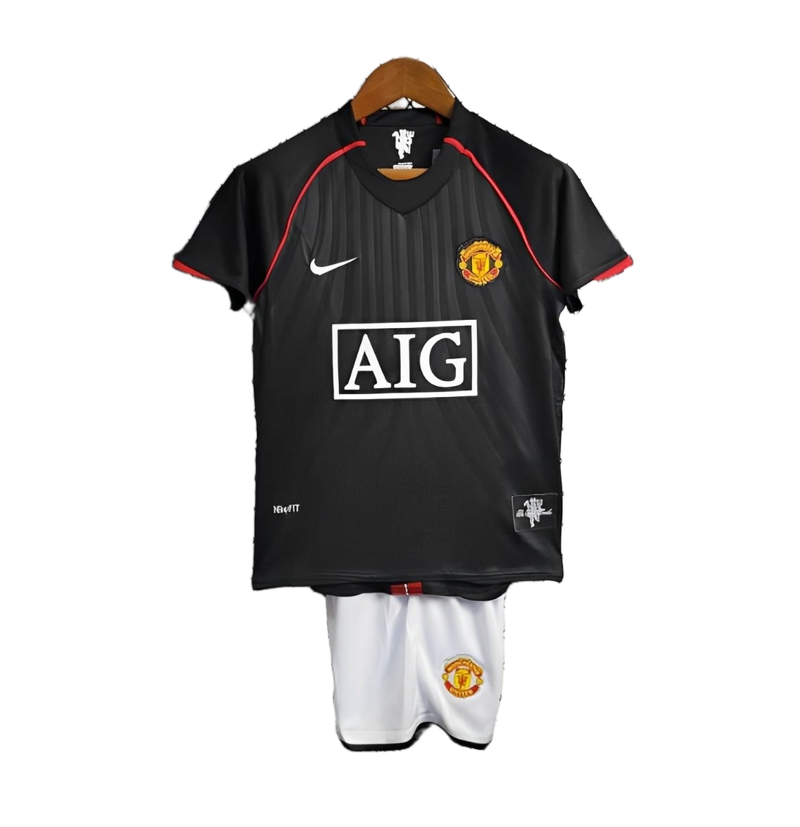 Manchester United 2007/08 Away Kids Kit – Retro Version