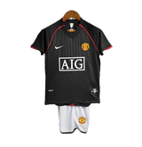 Manchester United 2007/08 Away Kids Kit – Retro Version