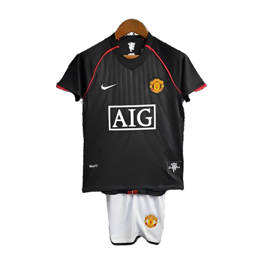 Manchester United 2007/08 Away Kids Kit – Retro Version