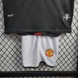 Manchester United 2007/08 Away Kids Kit – Retro Version