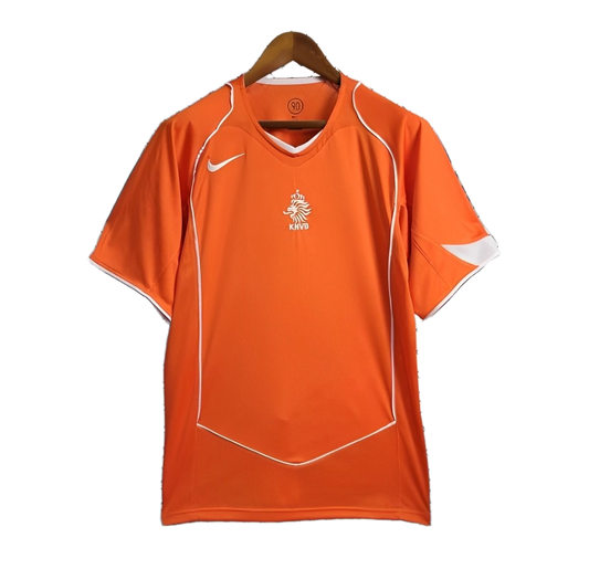 Netherlands 2004 Home Jersey – Retro Version