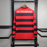 Flamengo 1994/95 Camisola principal – Manga comprida – Versão retro