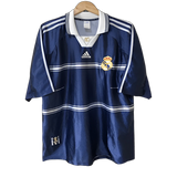 Real Madrid 1998/99 Away Jersey – Retro Version – Blue