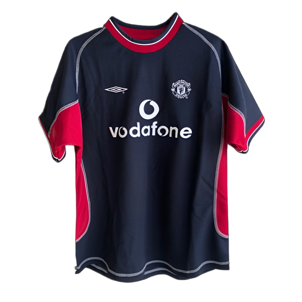 Manchester United 2001/02 Third Jersey – Retro Version – Black