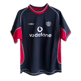 Manchester United 2001/02 Third Jersey – Retro Version – Black