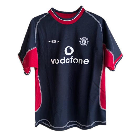 Manchester United 2001/02 Third Jersey – Retro Version – Black