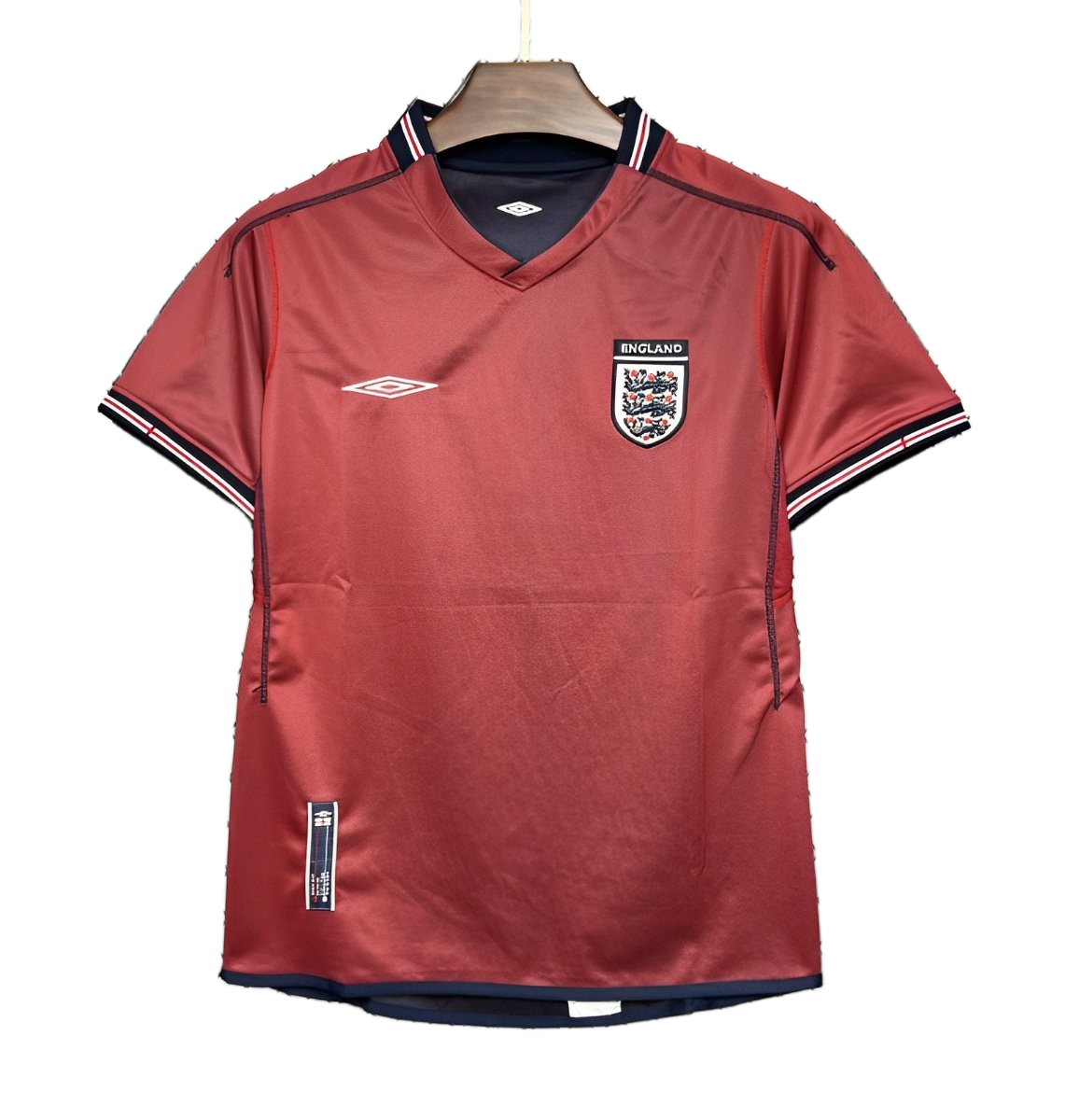 England 2002 Away Jersey – Retro Version