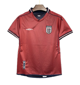 England 2002 Away Jersey – Retro Version