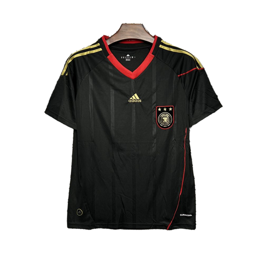 Germany 2010 Away Jersey – Retro Version – Black