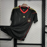 Germany 2010 Away Jersey – Retro Version – Black