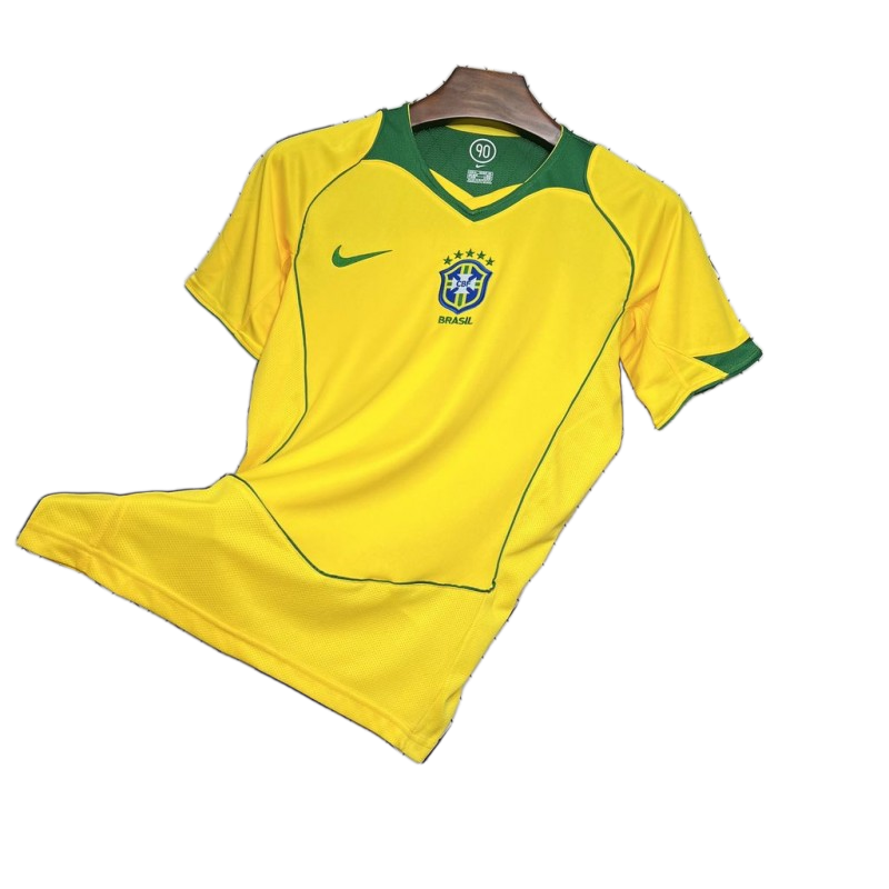 Brazil 2004 Home Jersey – Retro Version