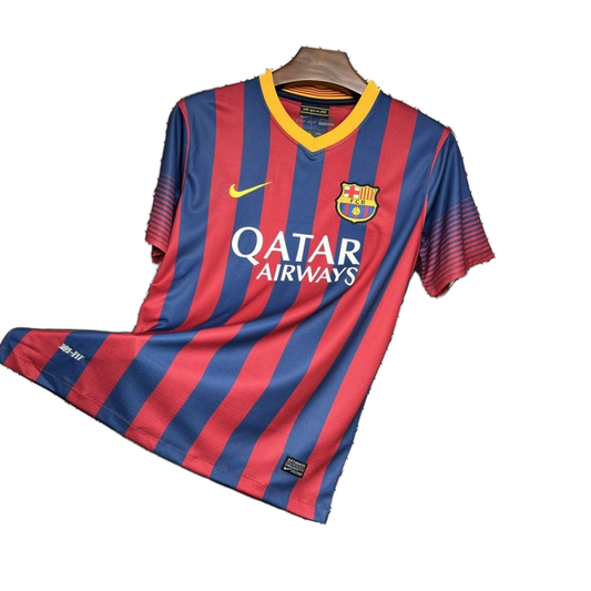 FC Barcelona 2013/14 Home Jersey – Retro Version