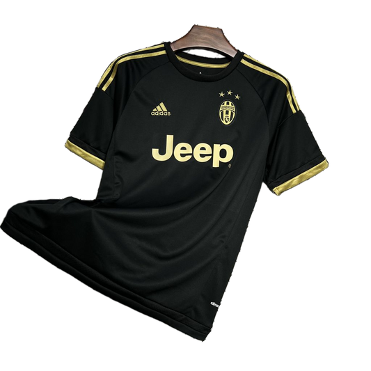 Juventus 2015/16 Third Jersey – Retro Version – Black