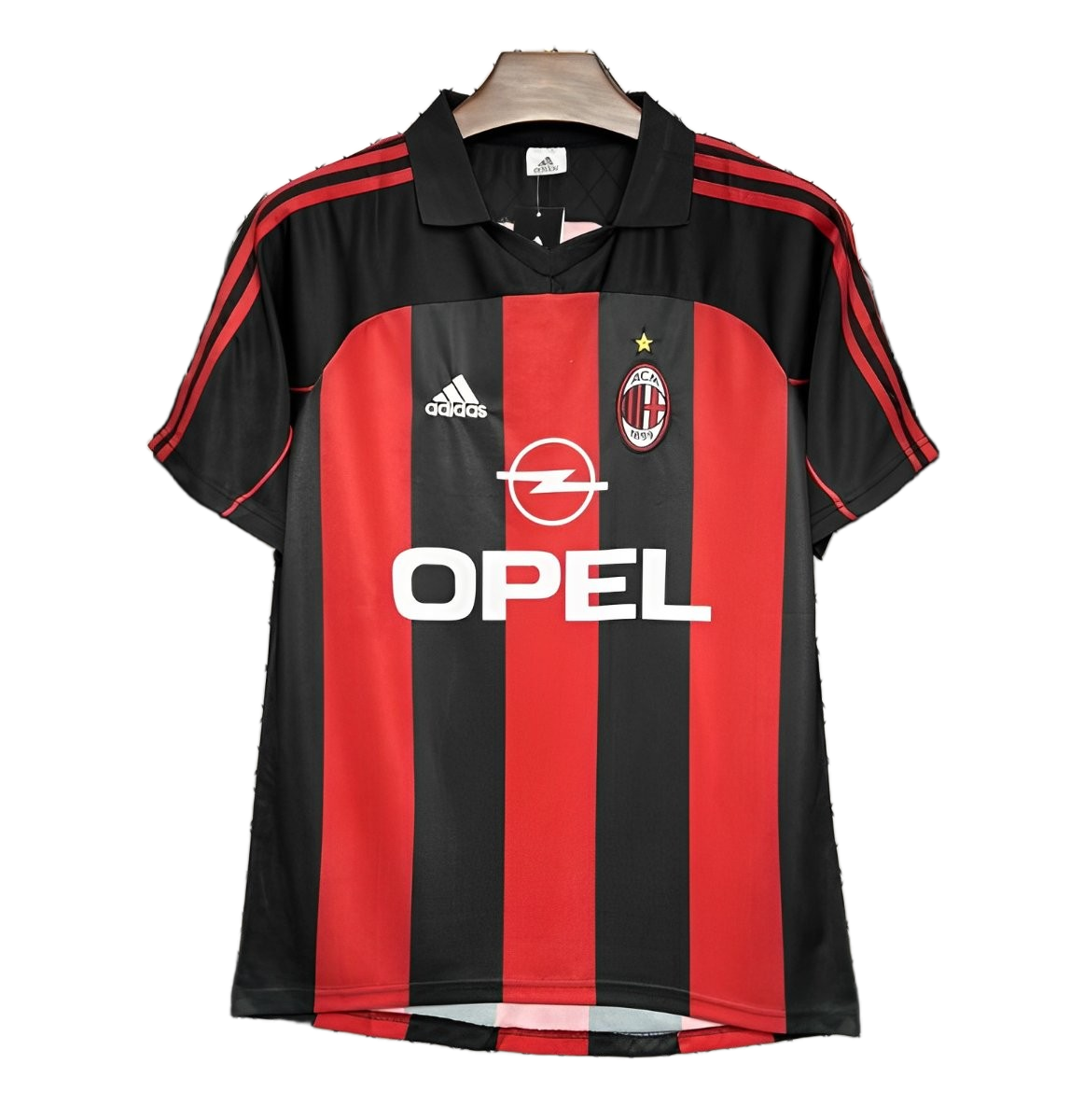 AC Milan 2000/02 Home Jersey – Retro Version