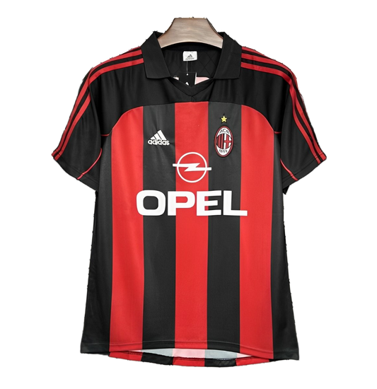 AC Milan 2000/02 Home Jersey – Retro Version