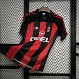 AC Milan 2000/02 Home Jersey – Retro Version