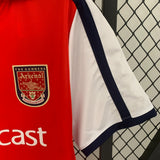 Arsenal 2001/02 Home Jersey – Retro Version