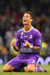 Real Madrid 2016/17 Camisola alternativa – Versão jogador – Manga comprida – Versão retro