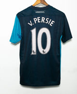 Arsenal 2011/12 Away Jersey – Retro Version – Blue
