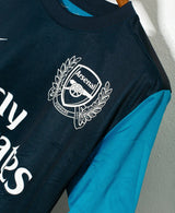 Arsenal 2011/12 Away Jersey – Retro Version – Blue