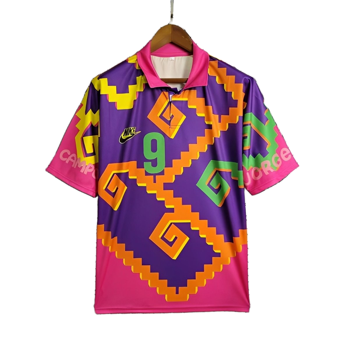 Mexico 1995 Home Jersey – Retro Version – Orange