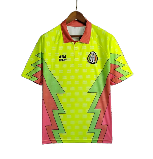 Mexico 1995 Home Jersey – Retro Version – Yellow