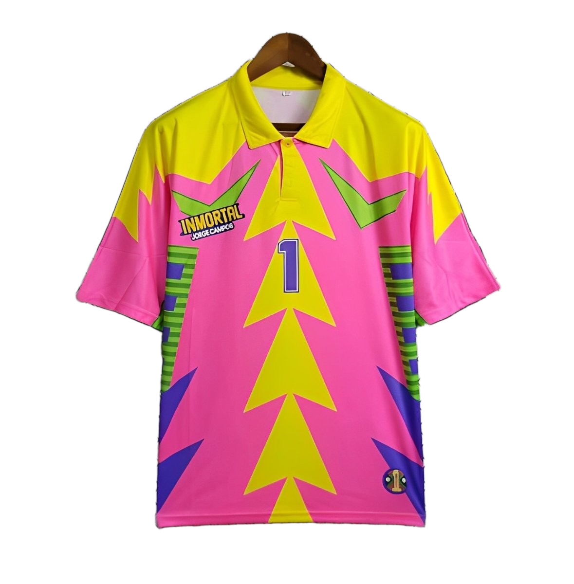 Mexico 1998 Goalkeeper Jersey – Retro Version – Pink