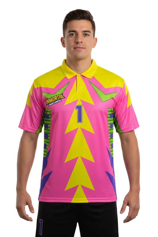 Mexico 1998 Goalkeeper Jersey – Retro Version – Pink