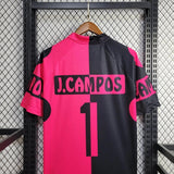 Mexico 1998 Home Jersey – Retro Version – Black/Pink