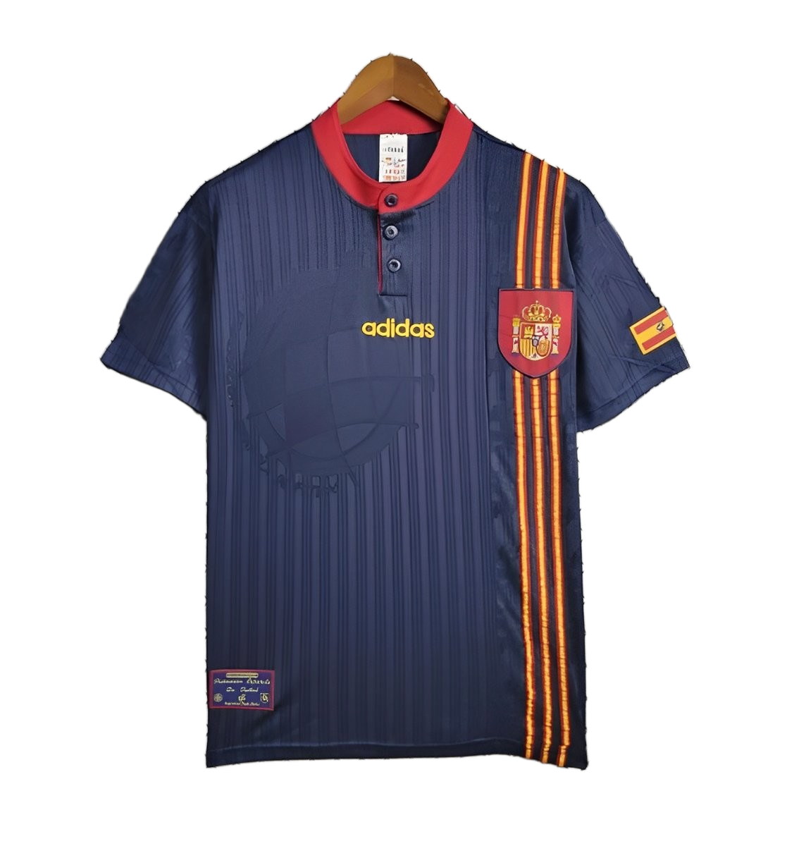 Spain 1996 Away Jersey – Retro Version