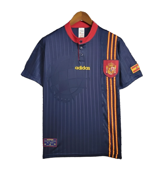 Spain 1996 Away Jersey – Retro Version