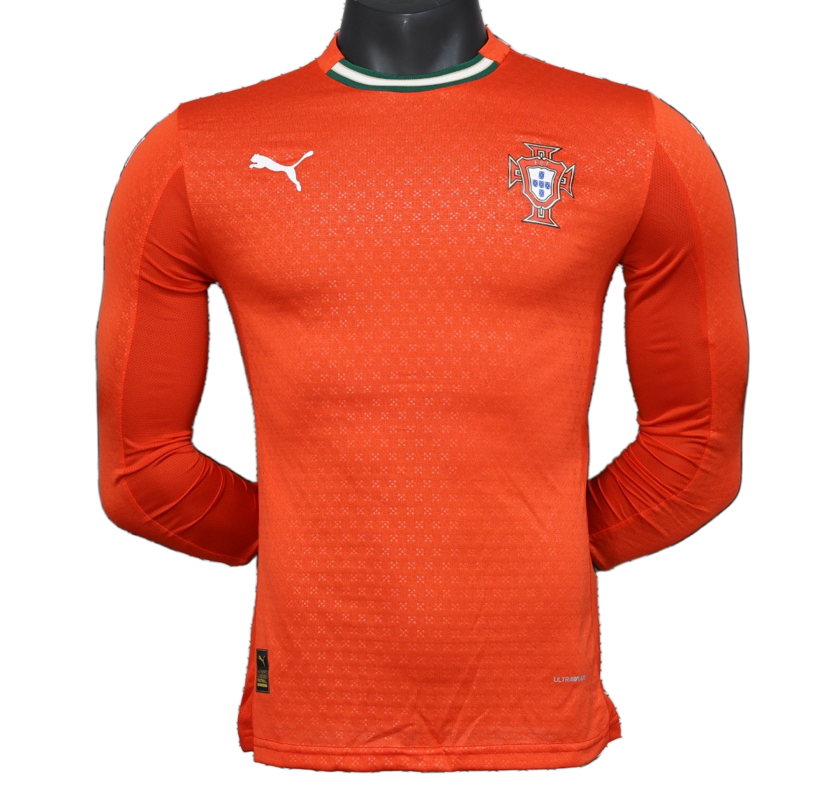 Portugal 2025 Home Jersey – Player Version – Long Sleeve