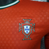 Portugal 2025 Home Jersey – Player Version – Long Sleeve