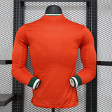 Portugal 2025 Home Jersey – Player Version – Long Sleeve