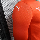 Portugal 2025 Home Jersey – Player Version – Long Sleeve