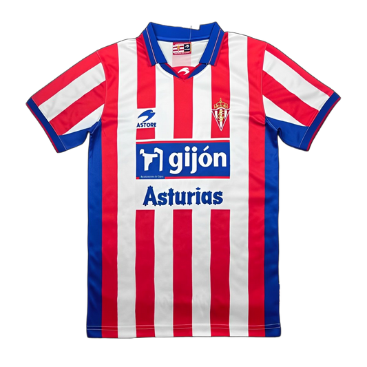 Sporting Gijon 2001/02 Home Jersey – Retro Version