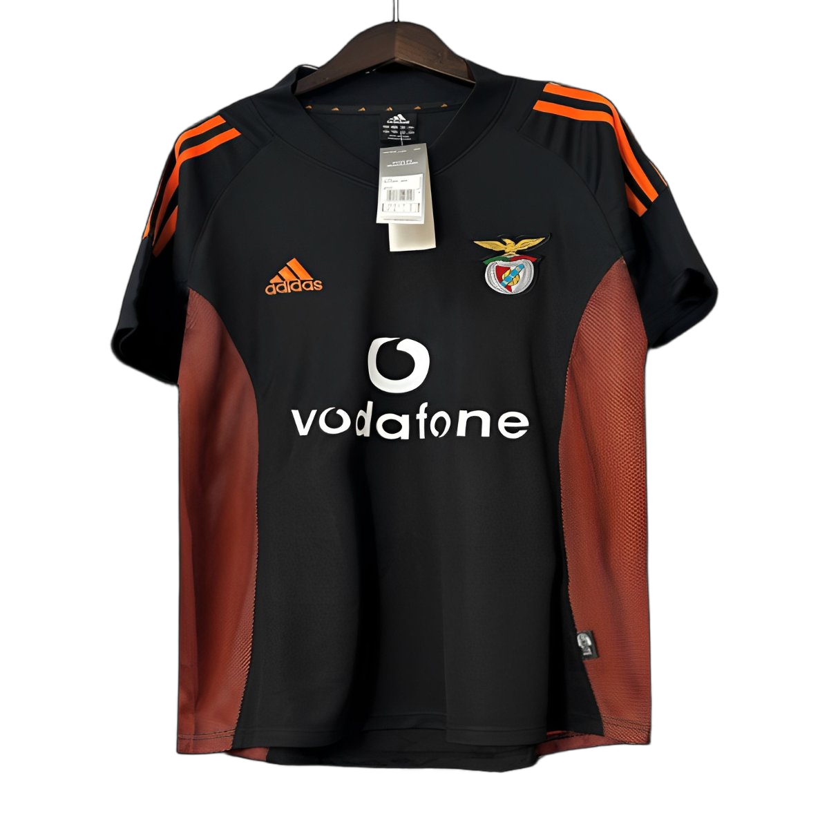 Benfica 2002/03 Away Jersey – Retro Version – Black