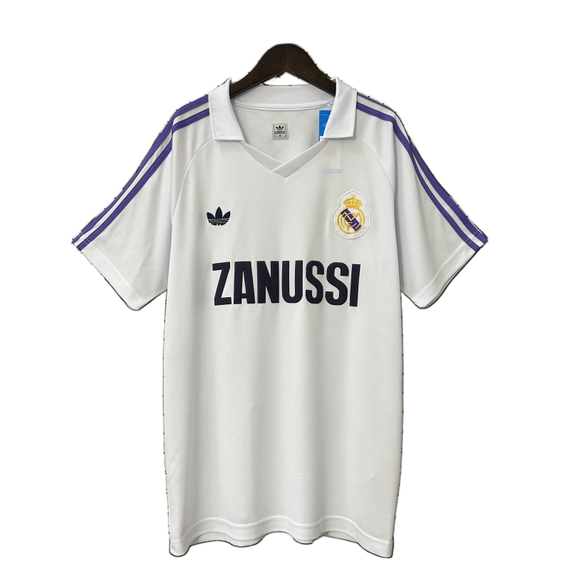 Real Madrid 1984/85 Home Jersey – Retro Version