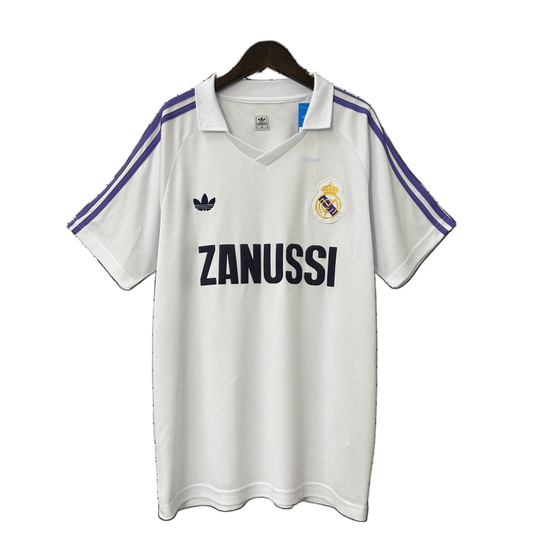 Real Madrid 1984/85 Home Jersey – Retro Version