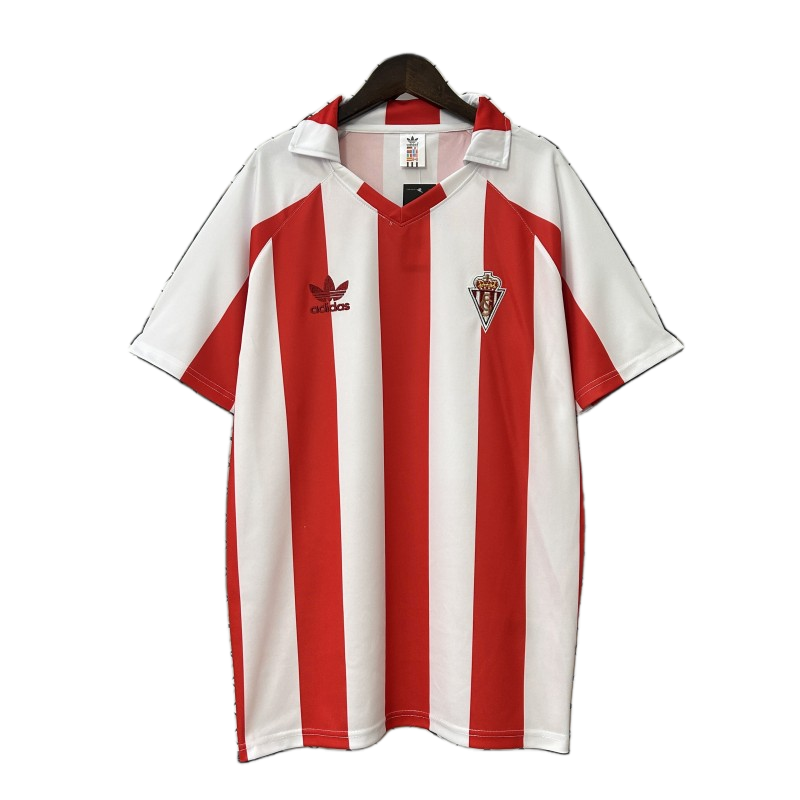 Sporting Gijon 1986/87 Home Jersey – Retro Version