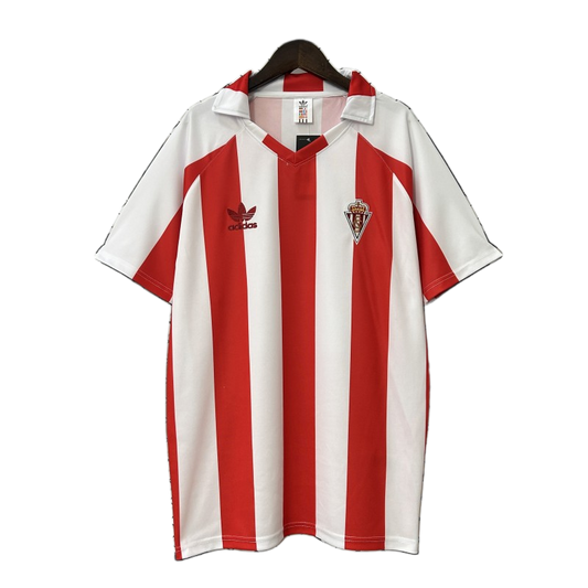 Sporting Gijon 1986/87 Home Jersey – Retro Version