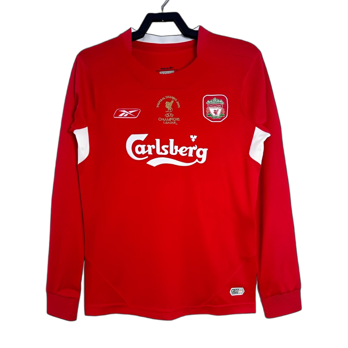 Liverpool 2004/05 Home Jersey – Long Sleeve – Retro Version
