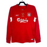 Liverpool 2004/05 Home Jersey – Long Sleeve – Retro Version