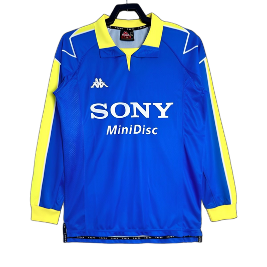 Juventus 1997/99 Away Jersey – Long Sleeve – Retro Version – Blue
