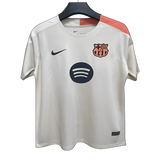FC Barcelona 2025/26 Pre – Match Training Top – Player Version – Beige